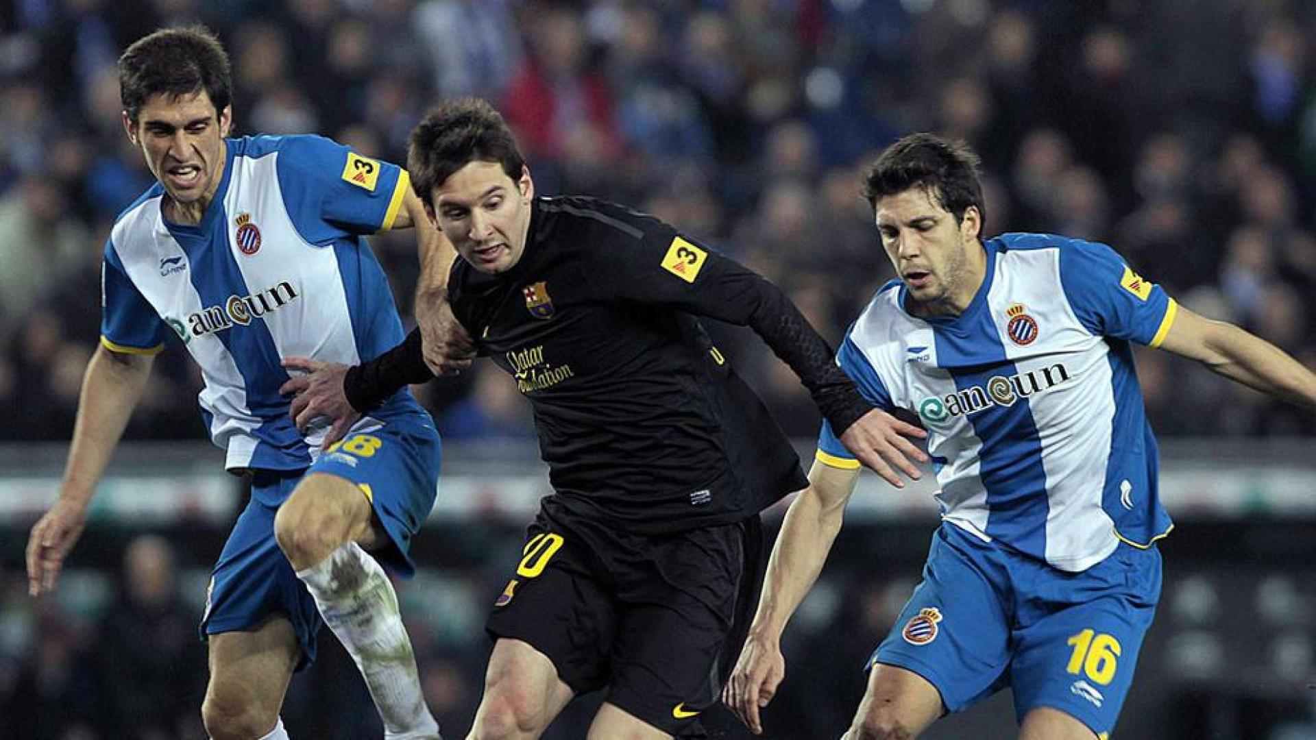 Un Bar&ccedil;a irreconocible se deja un trozo de Liga contra el Espanyol (1-1)