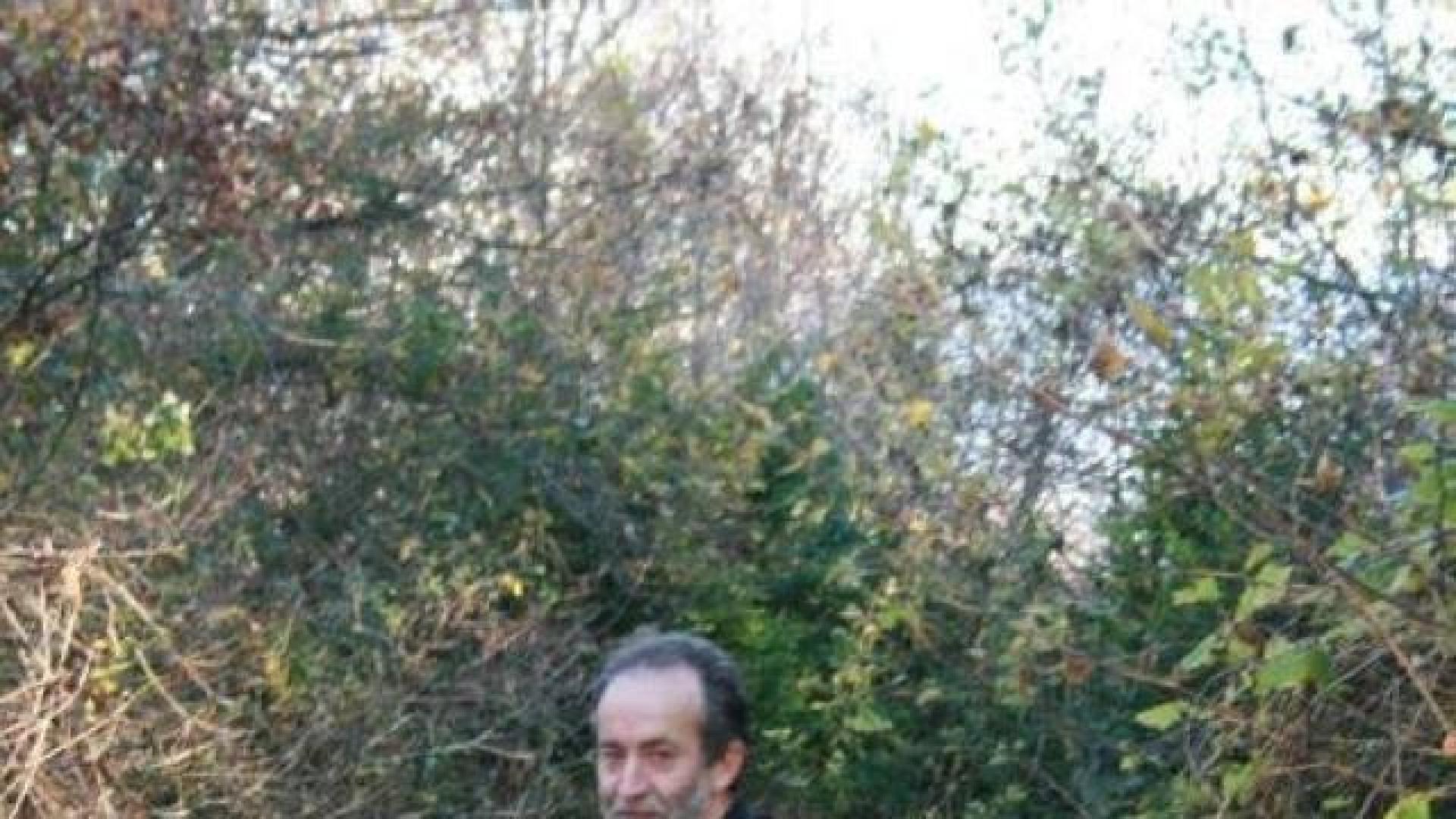 José Manuel Altuna Arce, en una escapada a la peña Izaga. 	DN