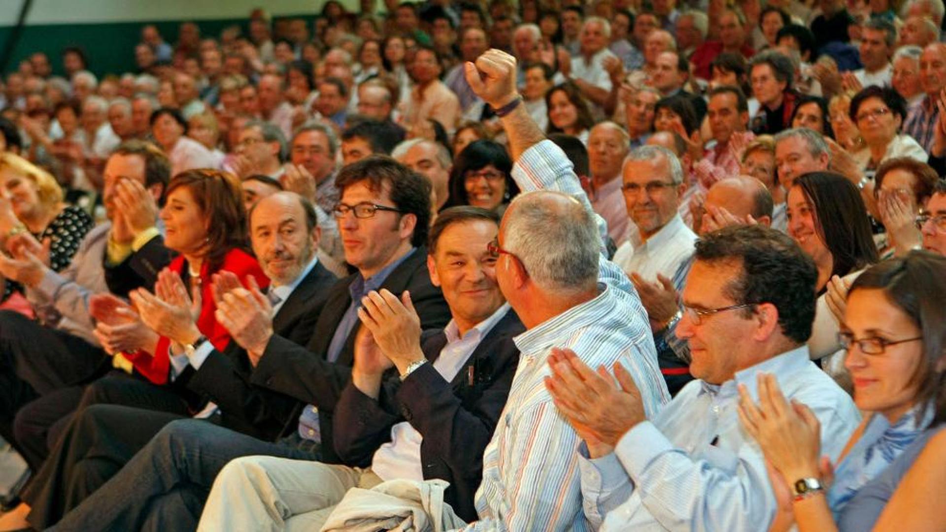 Rubalcaba, el pasado mes de mayo, en un acto en Navarra
