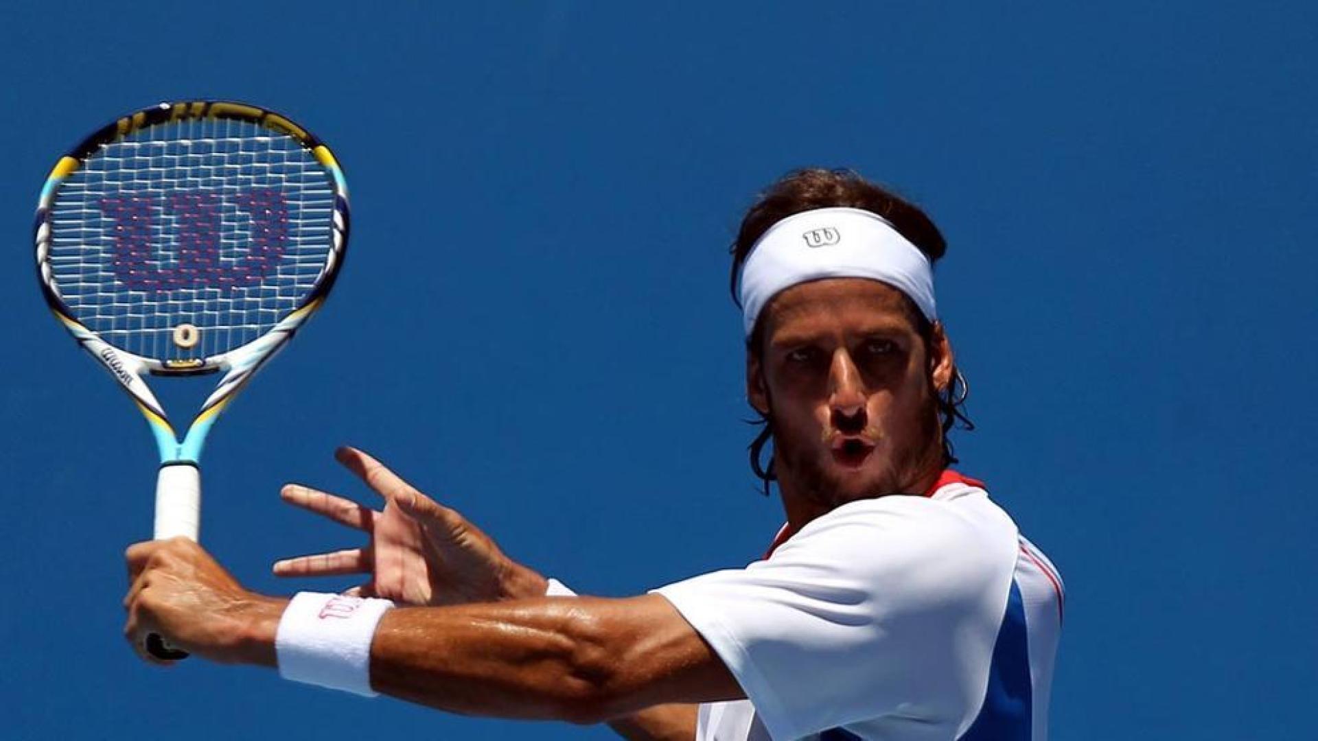 Feliciano L&oacute;pez impuso su veteran&iacute;a ante el argentino Leo Mayer