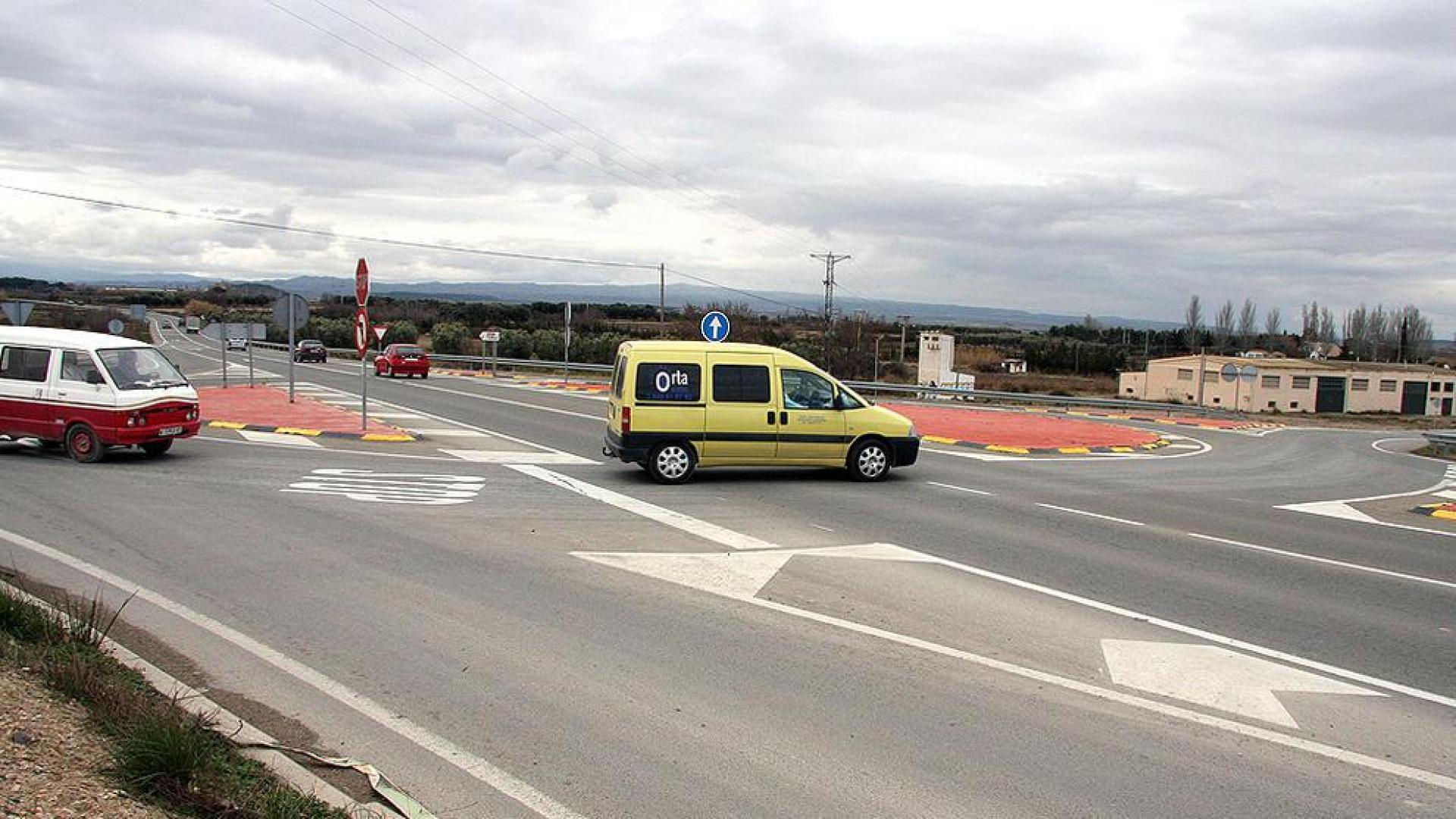 Heridas dos personas en la carretera de Tudela a Tarazona