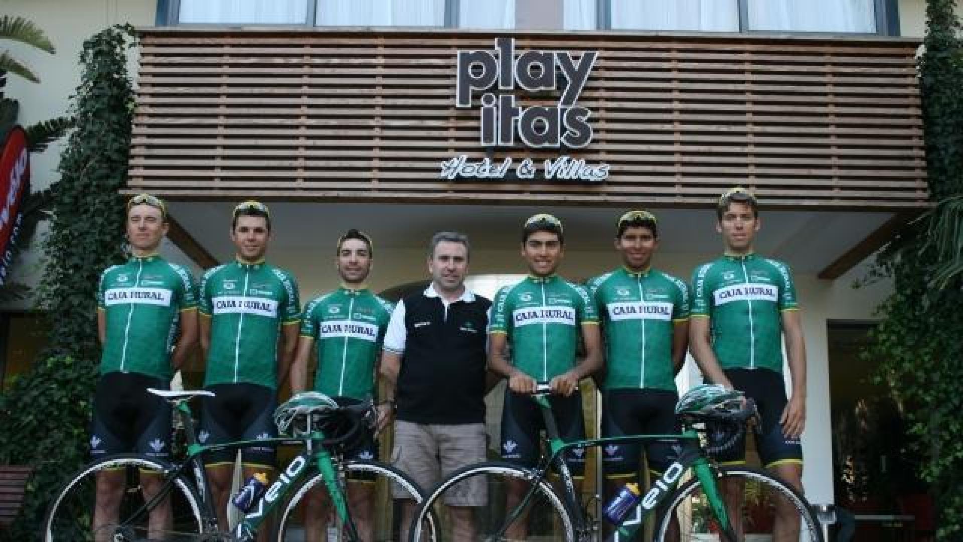 Los seis corredores que acudirán al Tour de San Luis en Argentina. 	DN