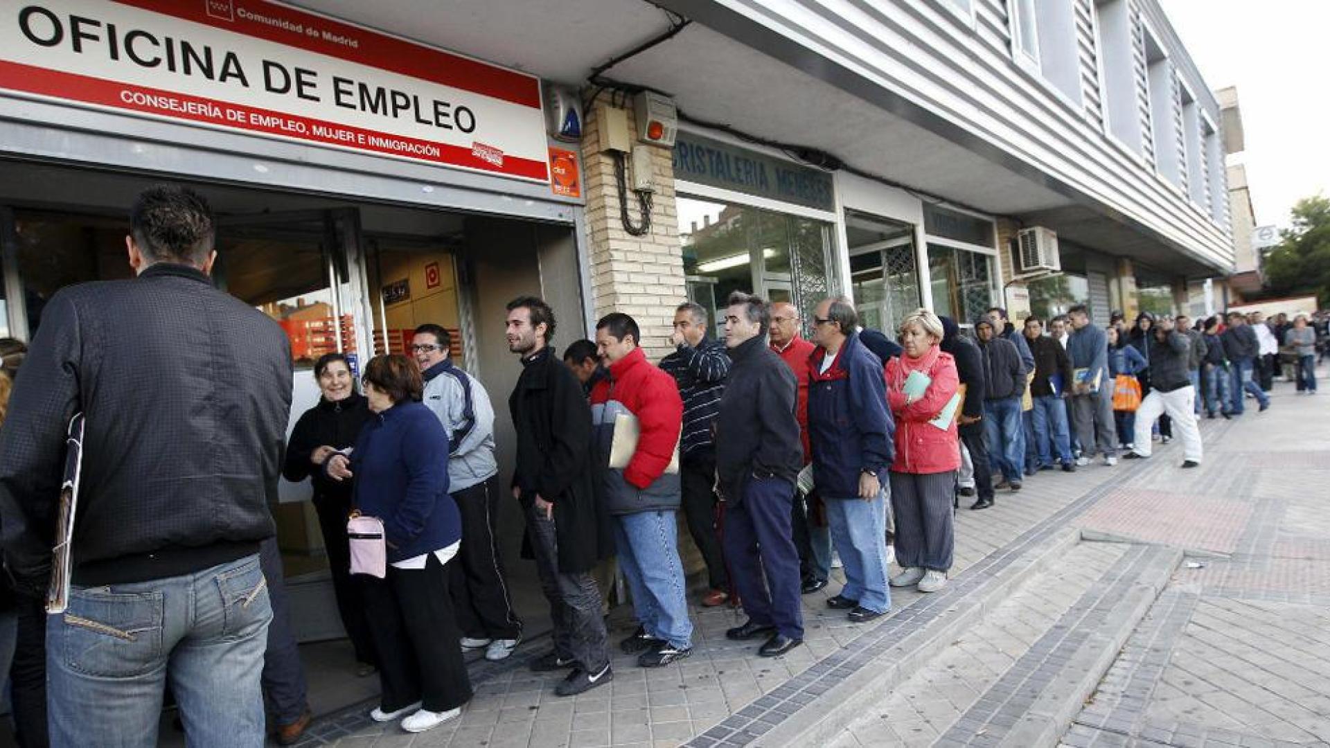 En la cola del paro, el pasado mes de septiembre