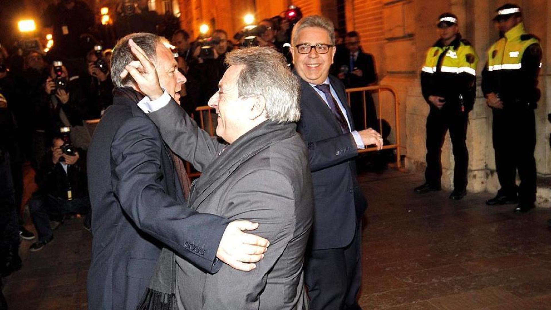 Imágenes del expresidente de la Generalitat Valenciana Francisco Camps, hallado no culpable junto a Ricardo Costa por supuestamente recibir regalos como parte de la alegada trama de corrupción Gürtel.