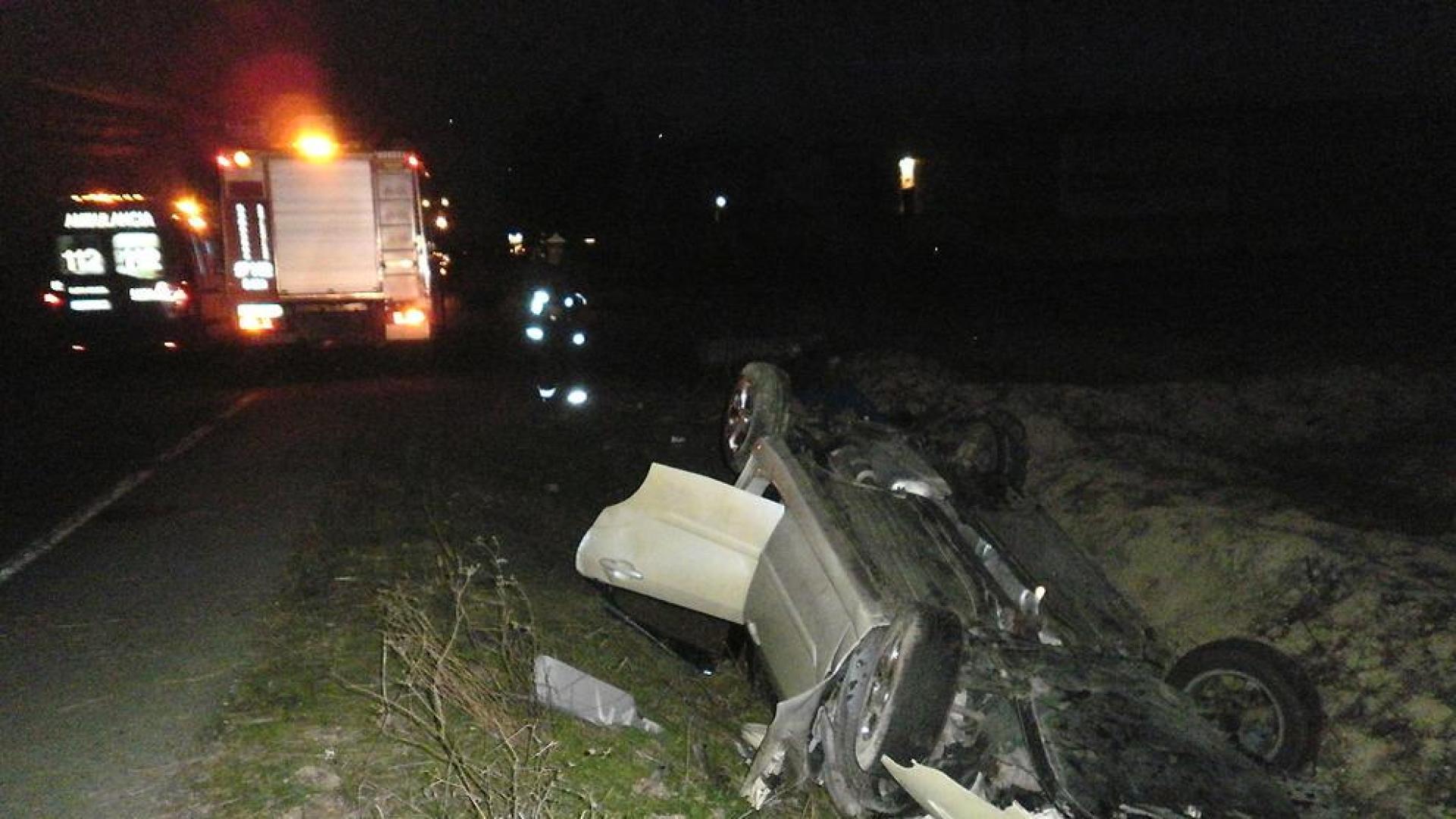 Dos heridos leves en un accidente de tr&aacute;fico ocurrido en Viana
