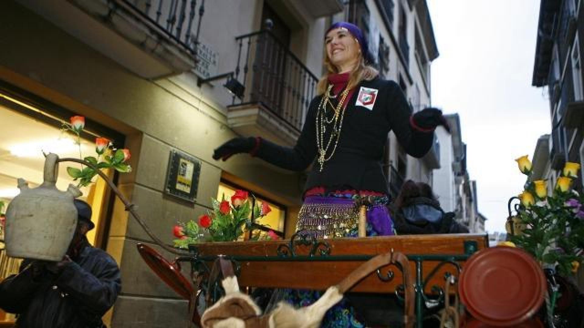 Una imagen que se repetirá este año, la de los caldereros previsto para este sábado. DN