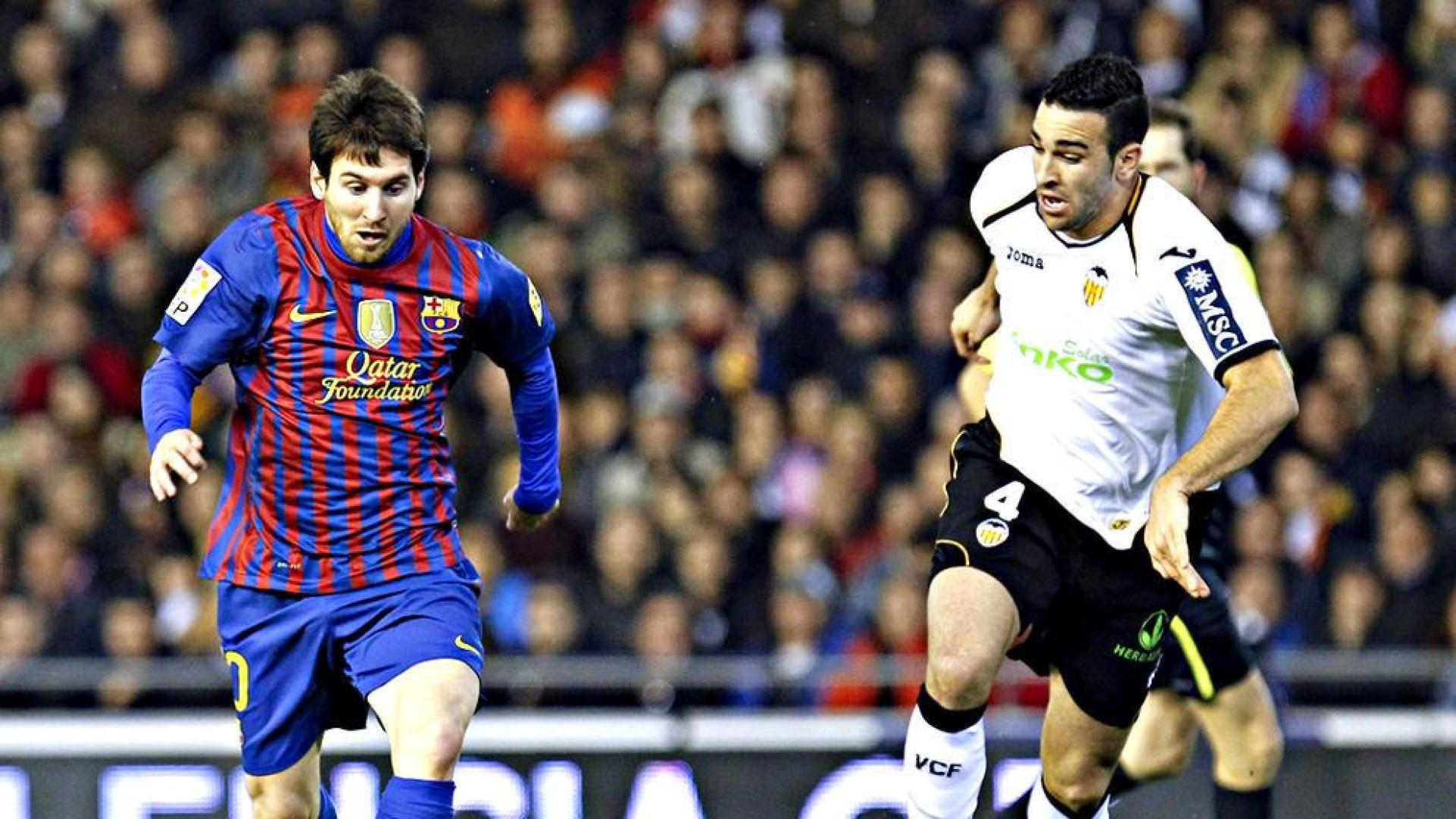 Barcelona y Valencia empatan en la ida de la semifinal de la Copa del Rey (1-1) en Mestalla
