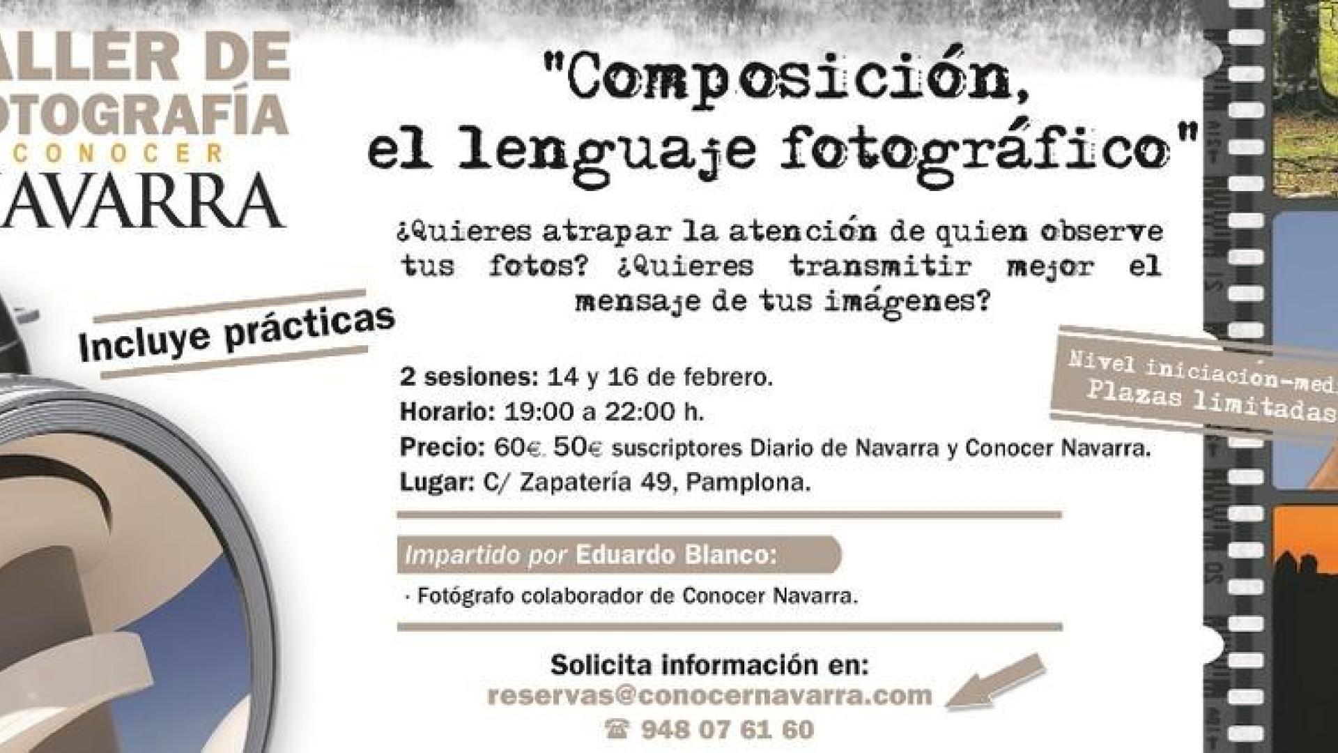 Curso fotograf&iacute;a Conocer Navarra