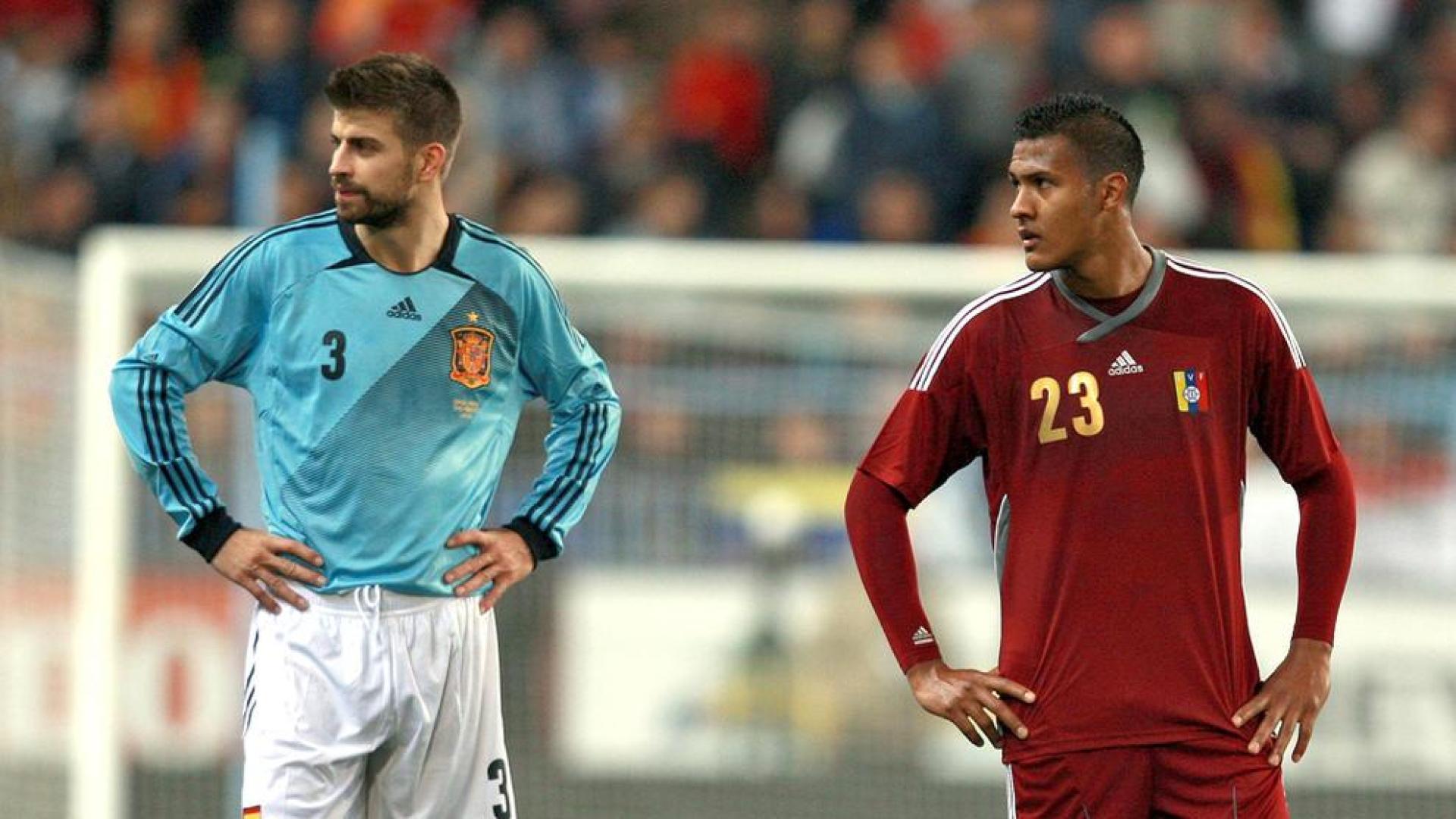 Espa&ntilde;a golea a Venezuela en La Rosaleda (5-0)