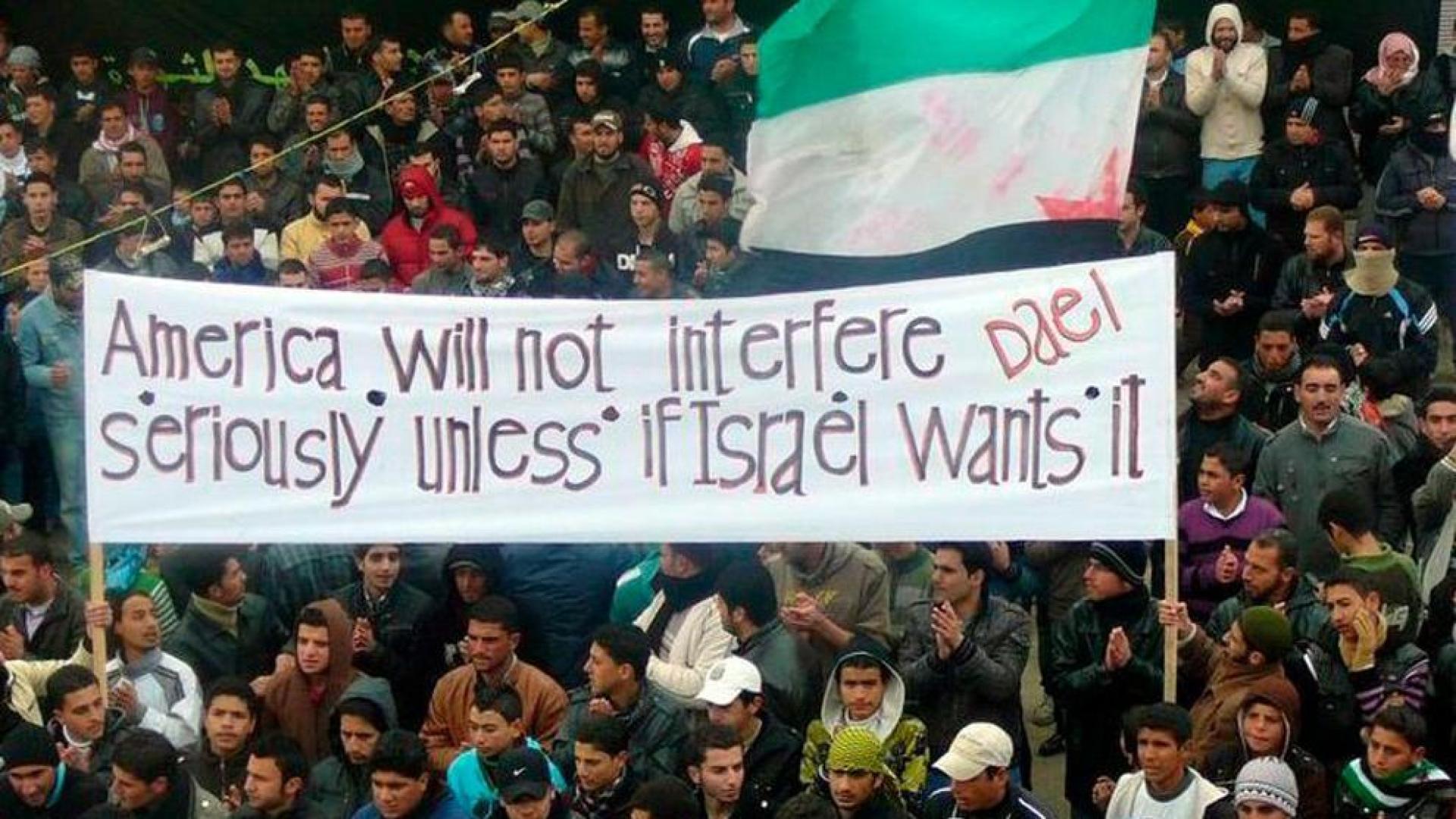 Protesta en Siria
