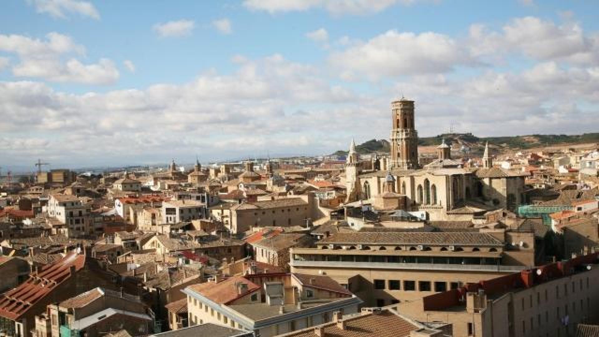 Imagen del Casco Viejo de Tudela, con la torre de la catedral. 	ALDANONDO