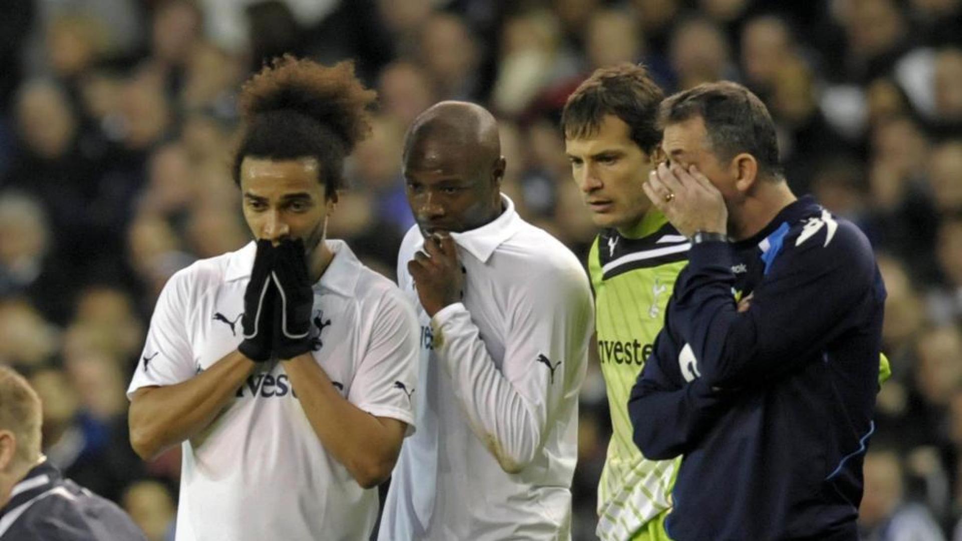 Muamba se desploma en el campo y se suspende el Tottenham-Bolton
