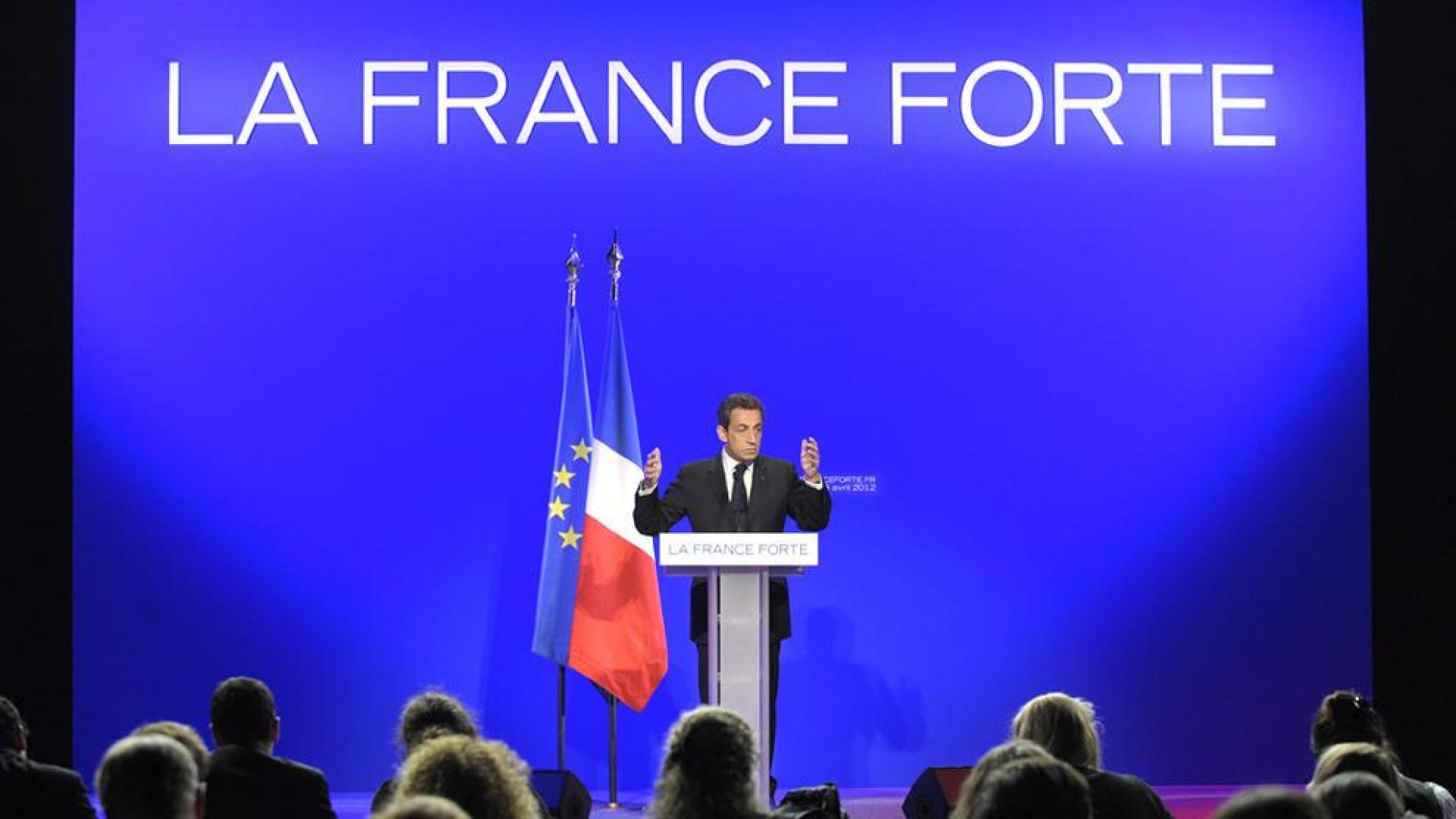 Sarkozy carga contra Espa&ntilde;a para defender su programa electoral