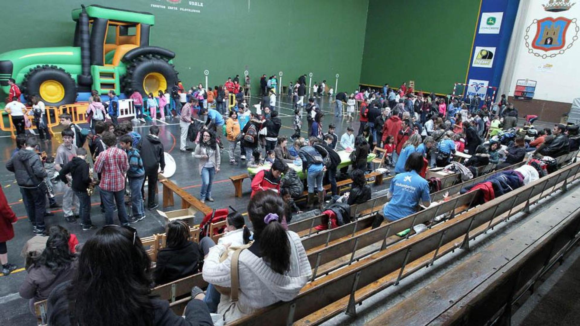 Fiesta de voluntarios en Tafalla