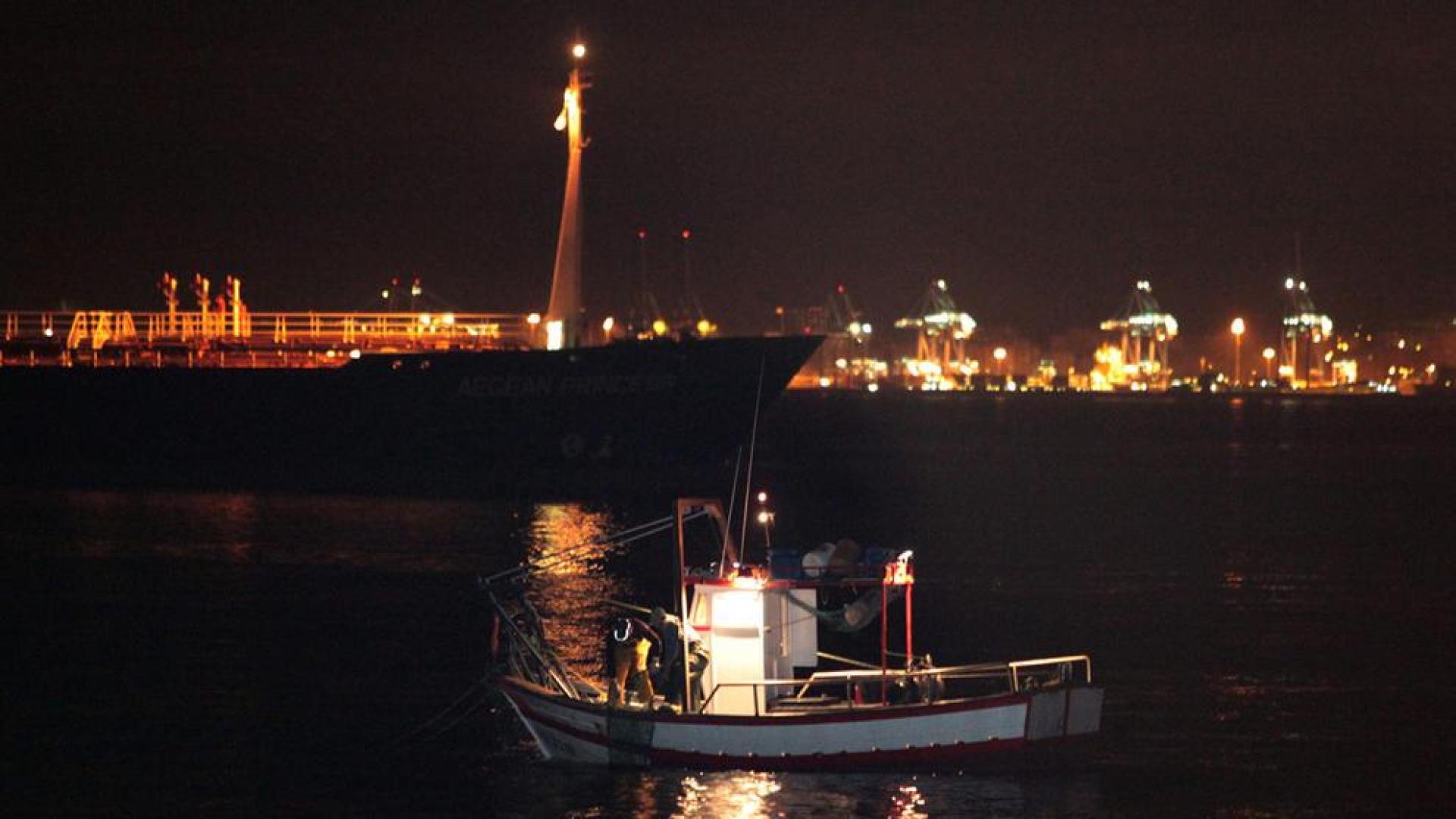 Enfrentamiento de patrulleras en la bah&iacute;a de Algeciras