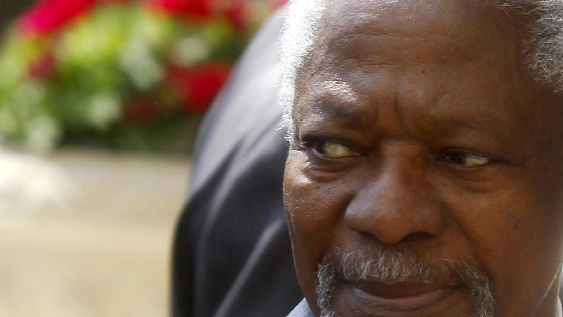 Kofi Annan desaprueba una intervención militar en Siria