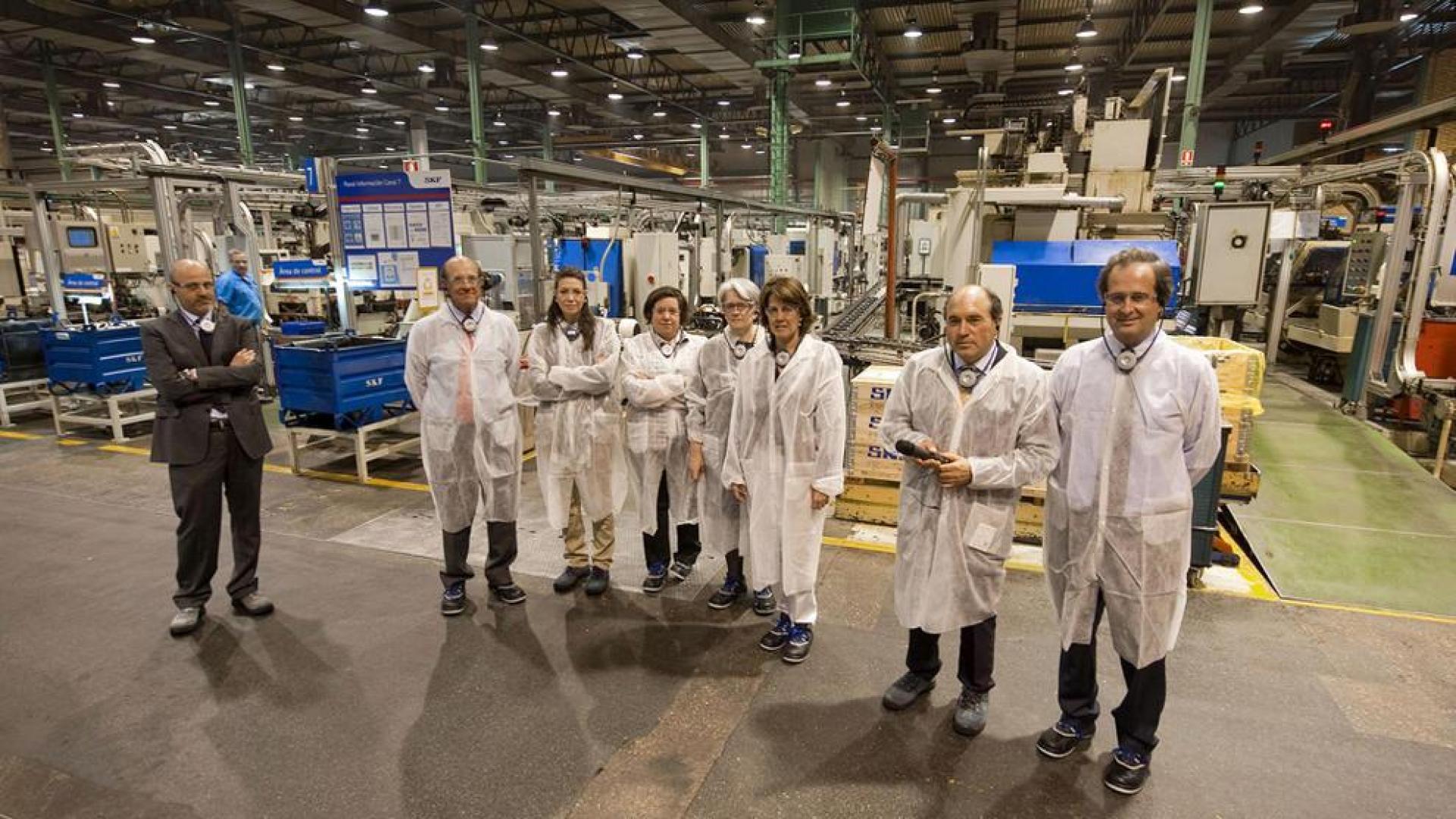 Barcina visita SKF de Tudela