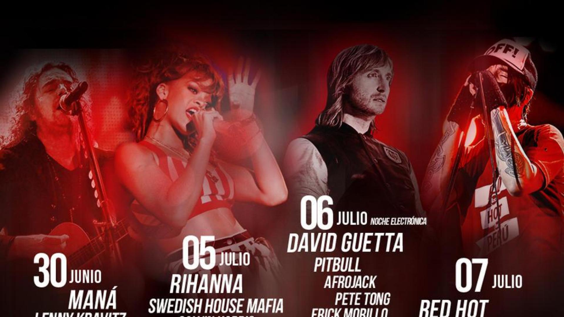 Maná y Lenny Kravitz abren Rock in Rio Madrid