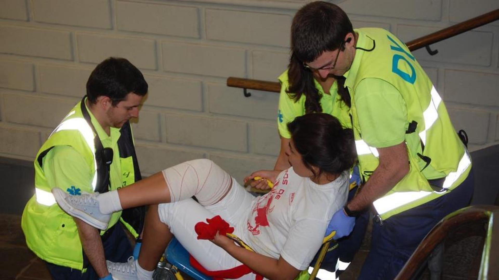 DYA Navarra atiende a 11 personas durante el Chupinazo