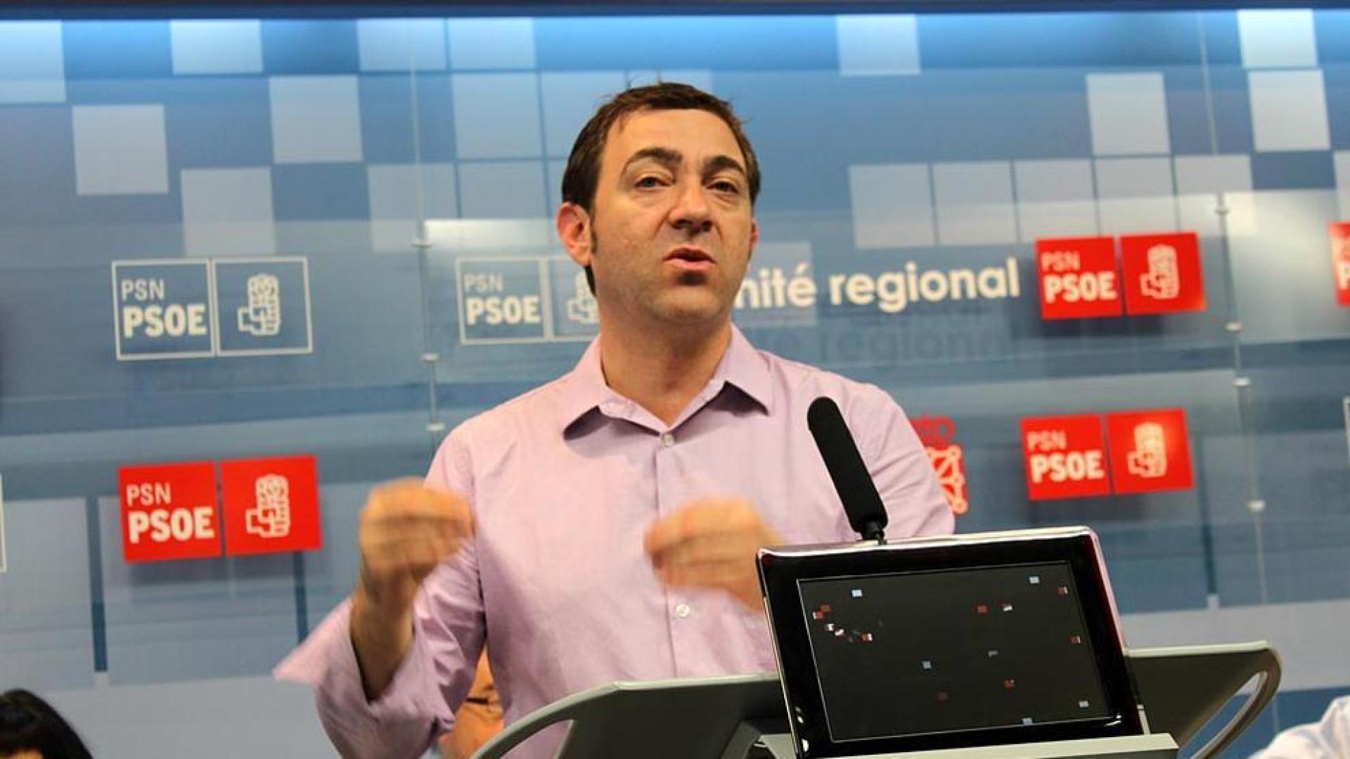 Roberto Jiménez ha comparecido en el comité regional celebrado este sábado en Pamplona