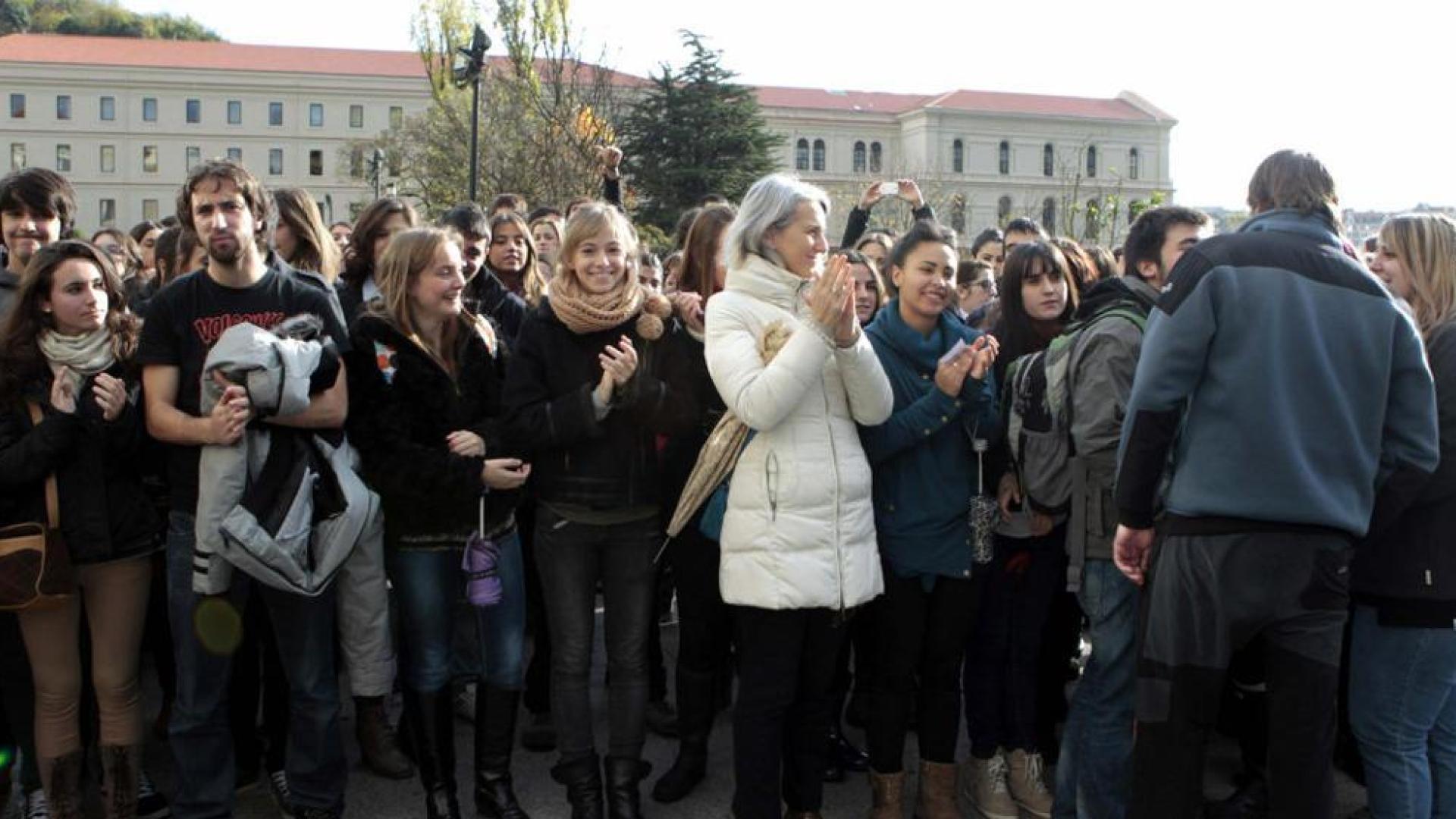 Manifestación en Deusto, este jueves