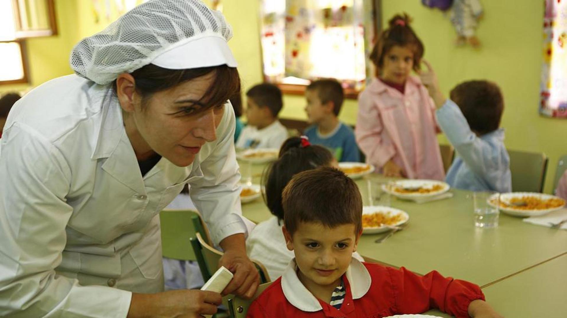 Al colegio, con la comida de casa