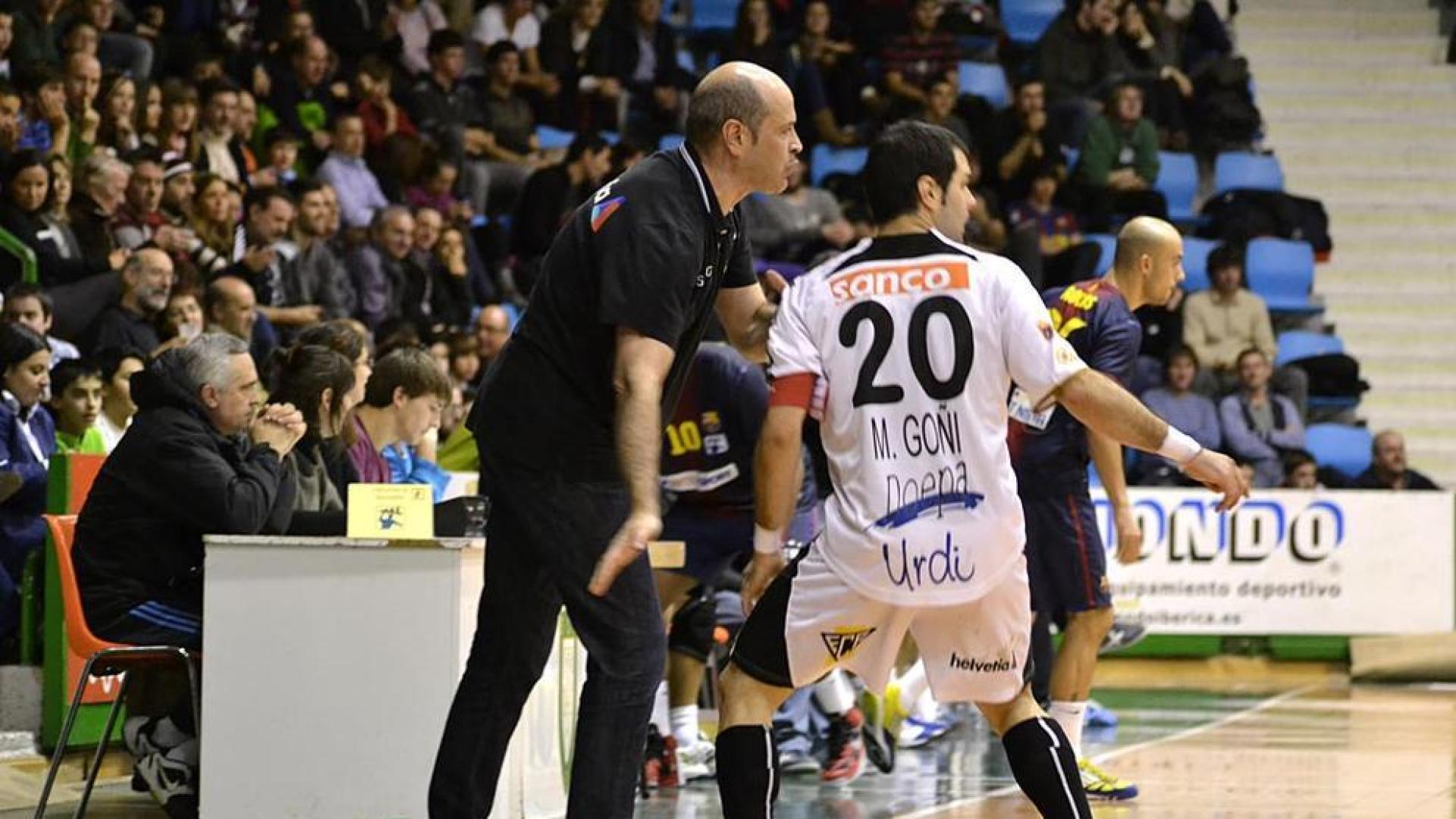 Helvetia Anaitasuna fue eliminado de la Copa del Rey de balonmano tras caer por 29-33 ante el Barcelona