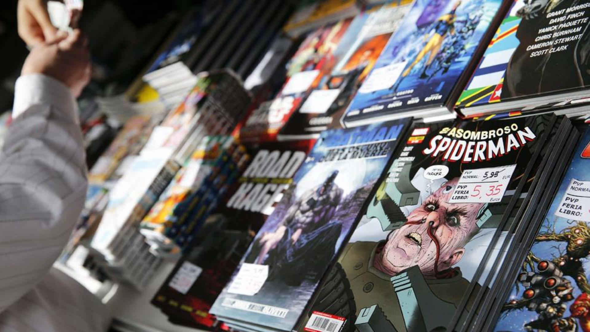 El c&oacute;mic triunfa en la Feria del Libro de Madrid