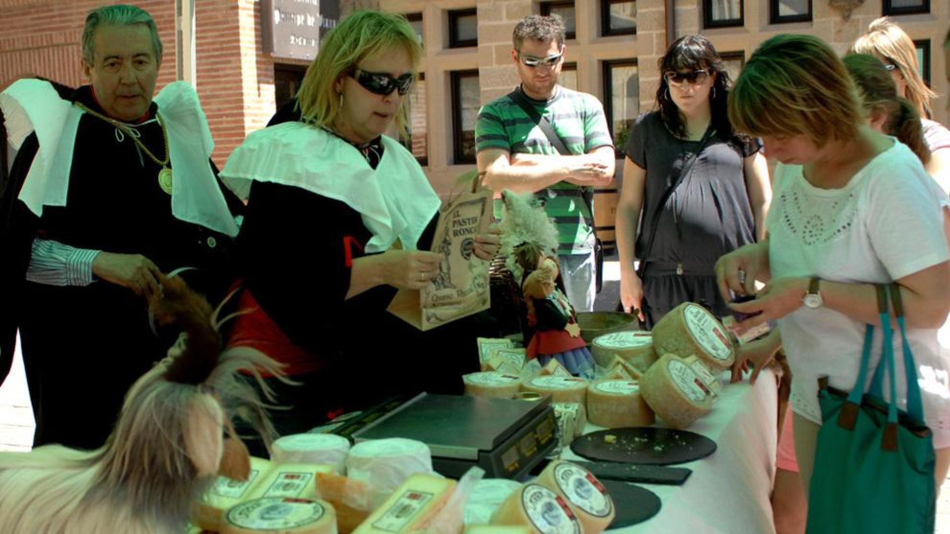 Olite saborea el queso de Roncal