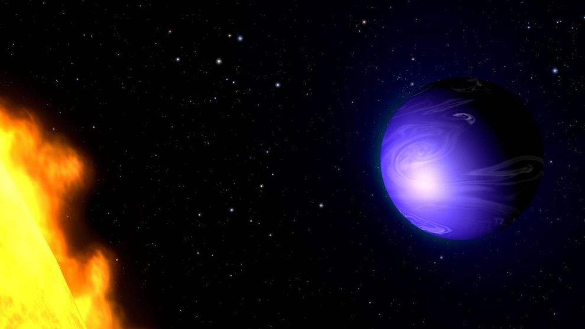 Definen el color de un planeta que no gira alrededor del sol