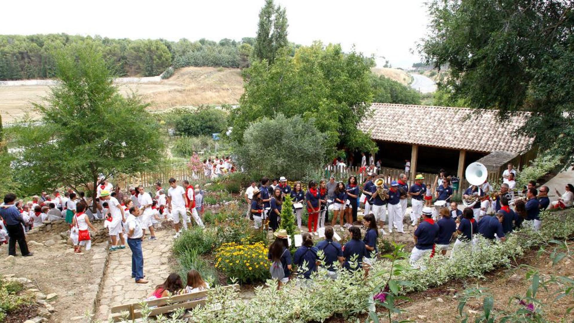 Jard&iacute;n medicinal en Bar&aacute;soain