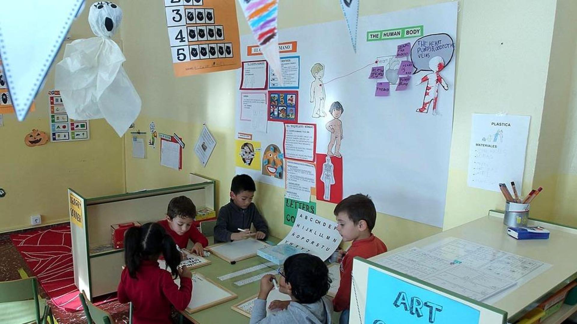 Alumnos del colegio José María Huarte, protagionista del colegio a colegio del Diario Escolar.