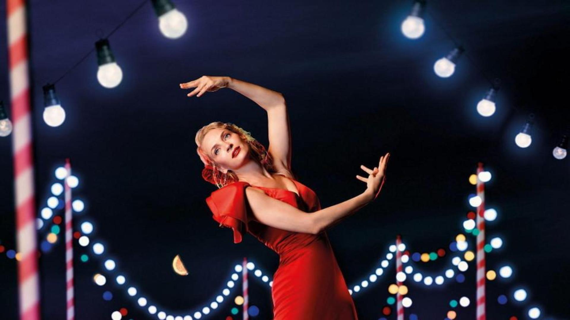 Uma Thurman de flamenca en el calendario Campari