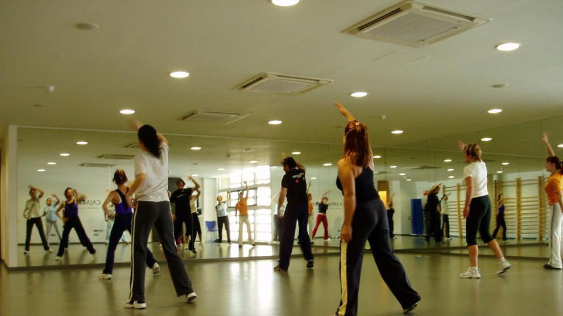 Un curso de fitness en Civican.
