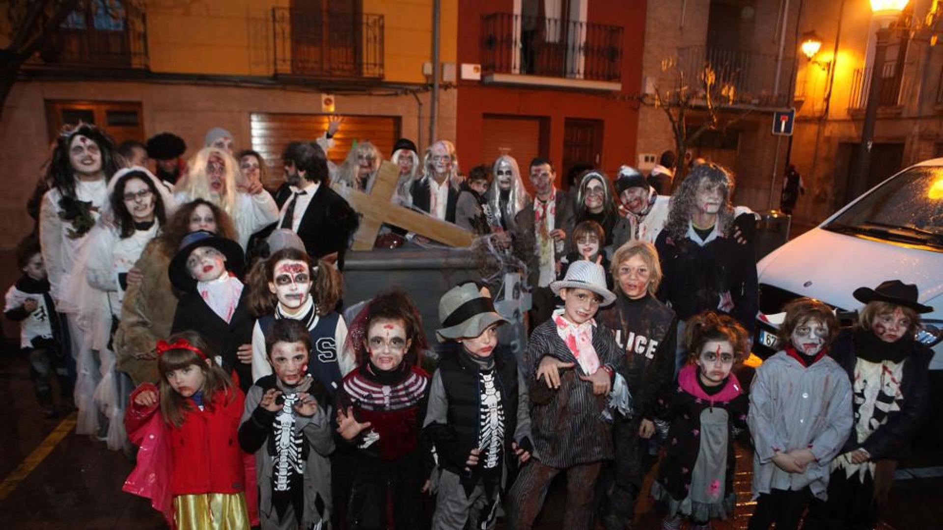 Los zombis de Thriller, mejor disfraz colectivo de Tudela