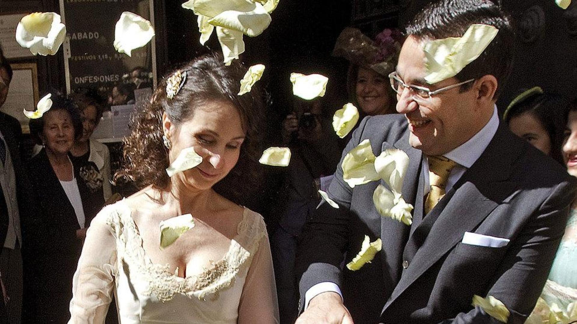 La juez Mercedes Alaya renueva sus votos matrimoniales