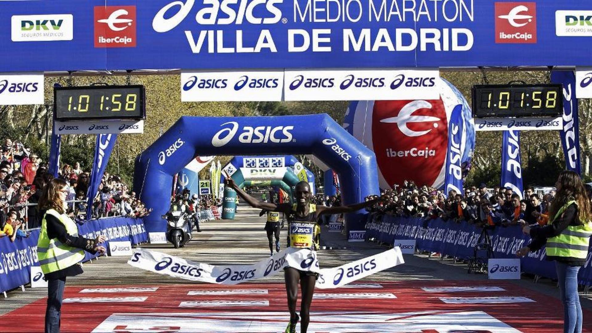 Emase y Cinthya Limo ganan en la Media Maratón de Madrid