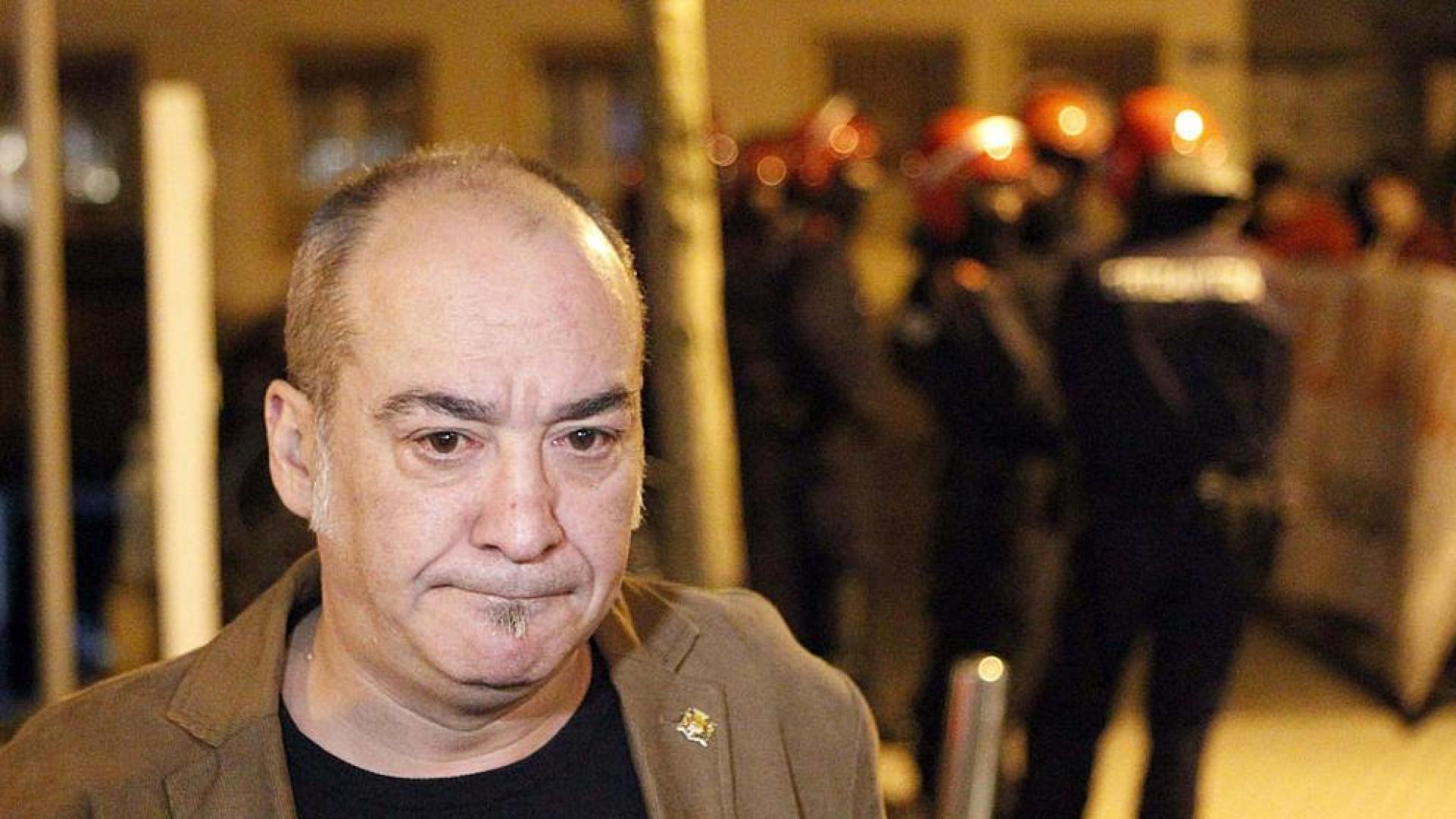 Garitano sufre un desvanecimiento en un acto de homenaje a la ikurri&ntilde;a
