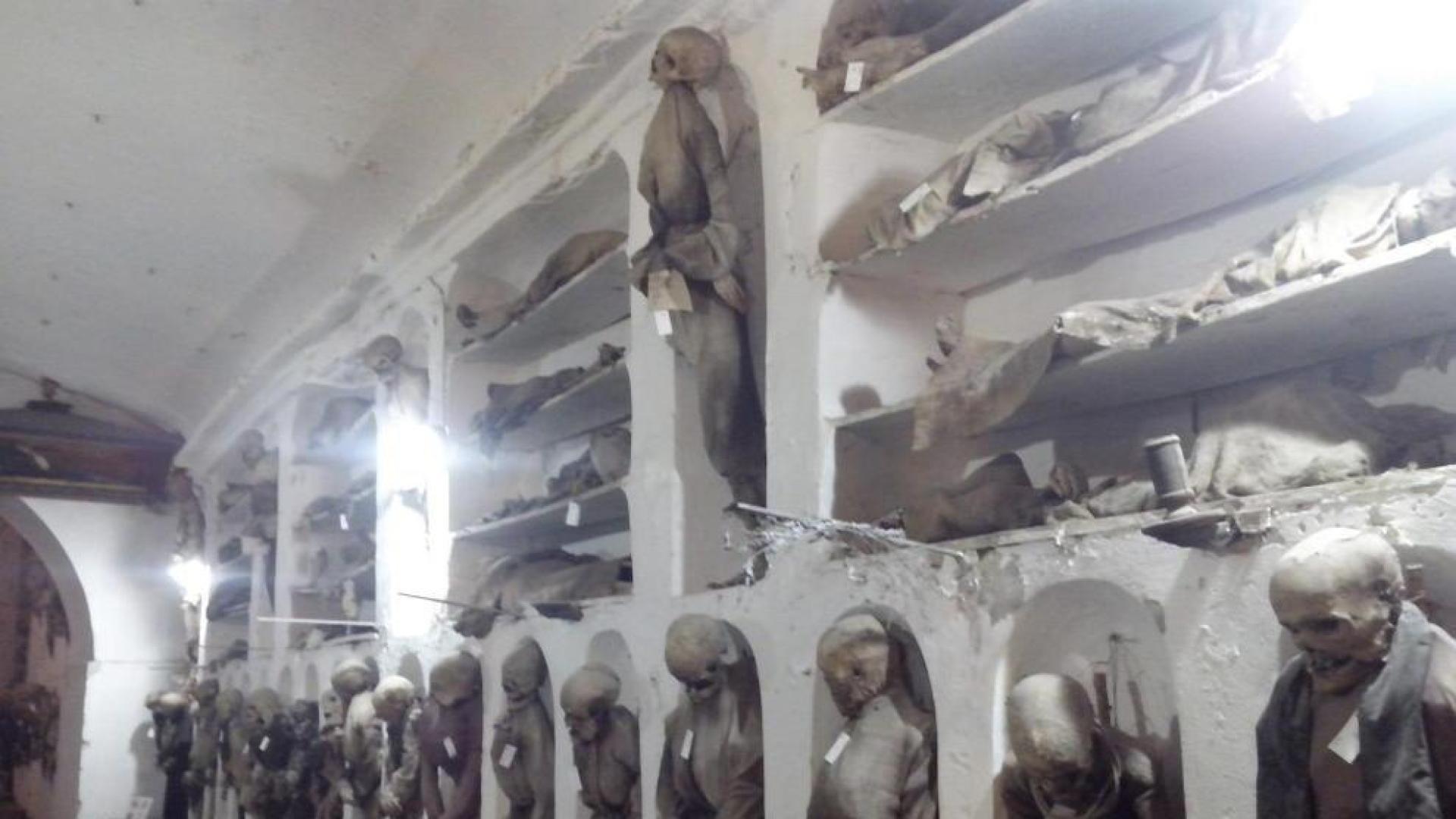 Las catacumbas de las 8.000 momias de Palermo