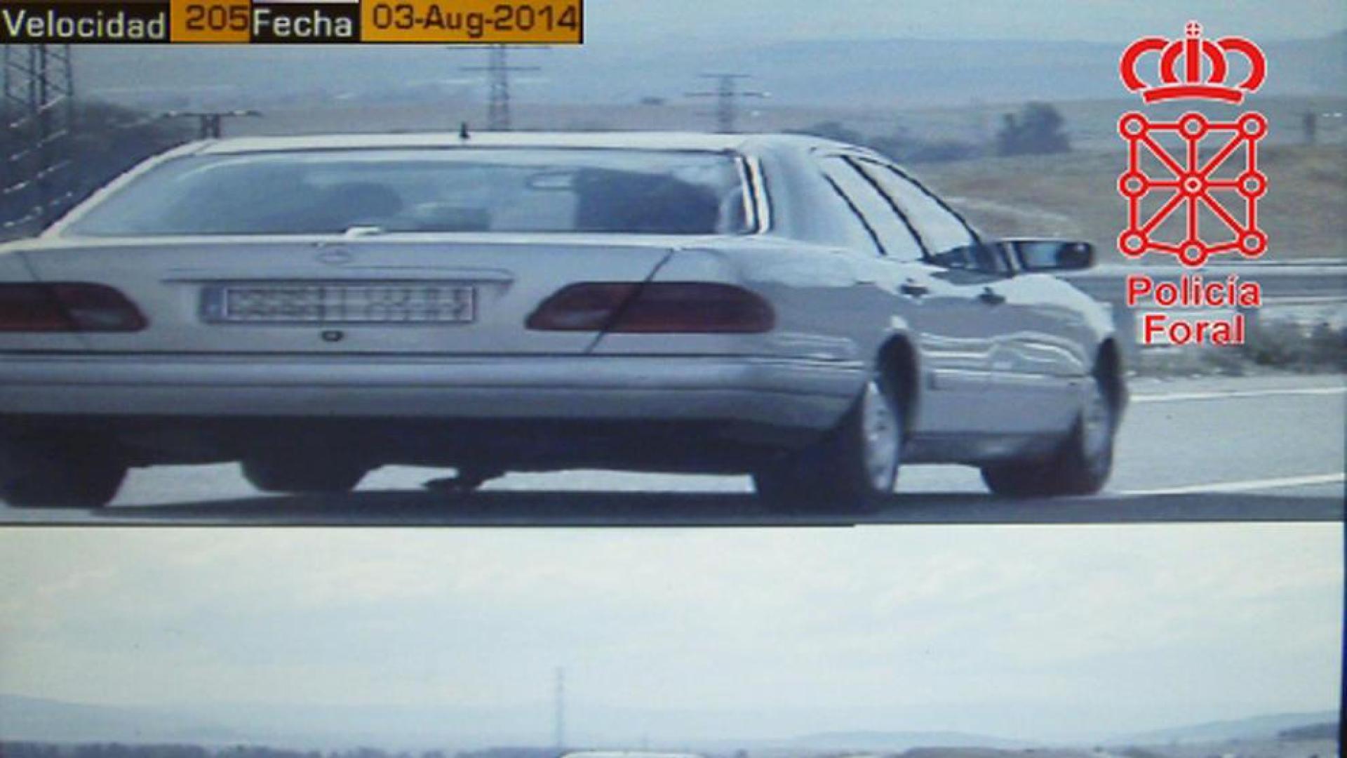 Denunciado por conducir a 205 km/h por la Autovía del Pirineo