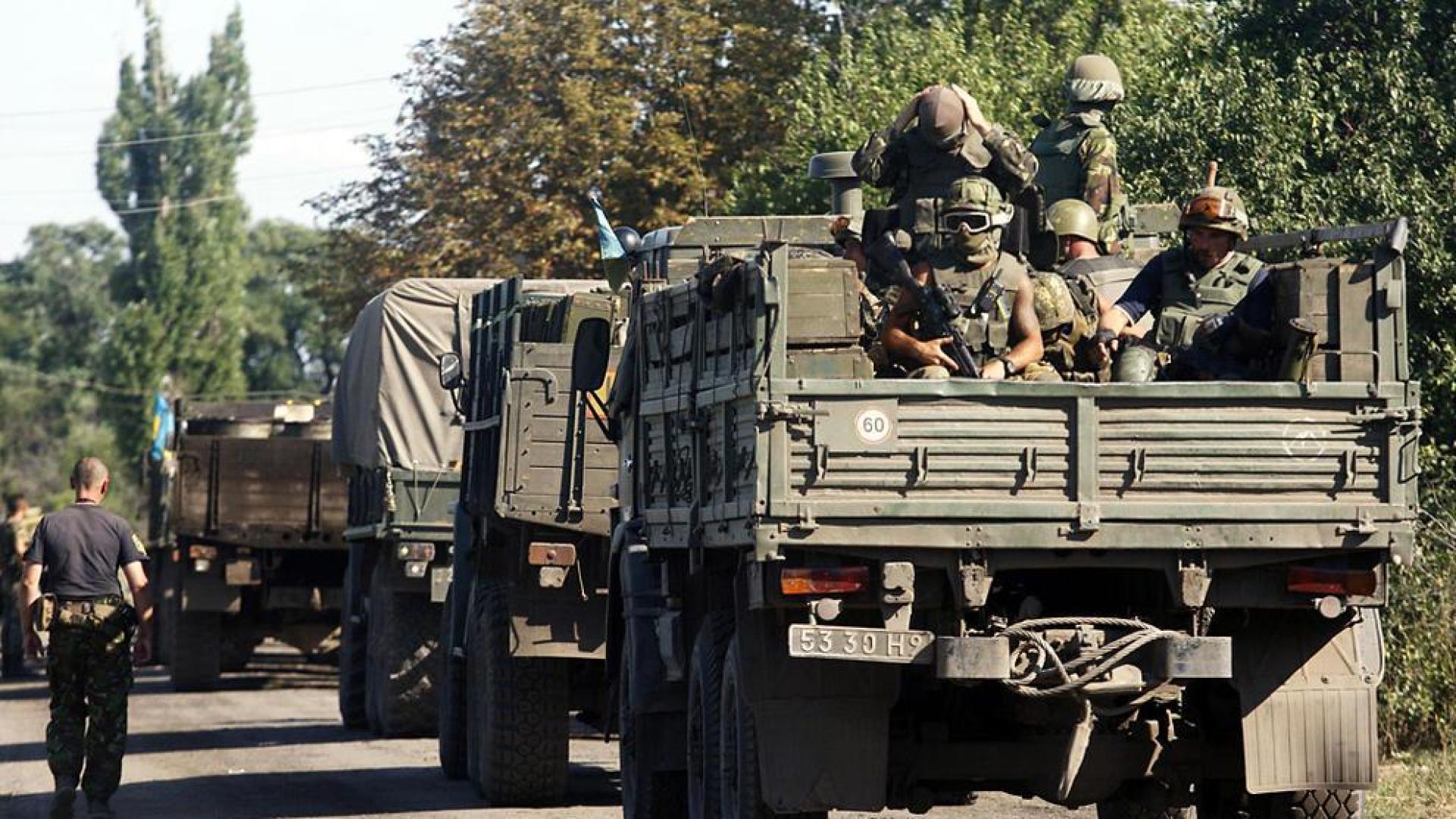 Seg&uacute;n las milicias prorrusas la ciudad de Lugansk ha sido casi destruida