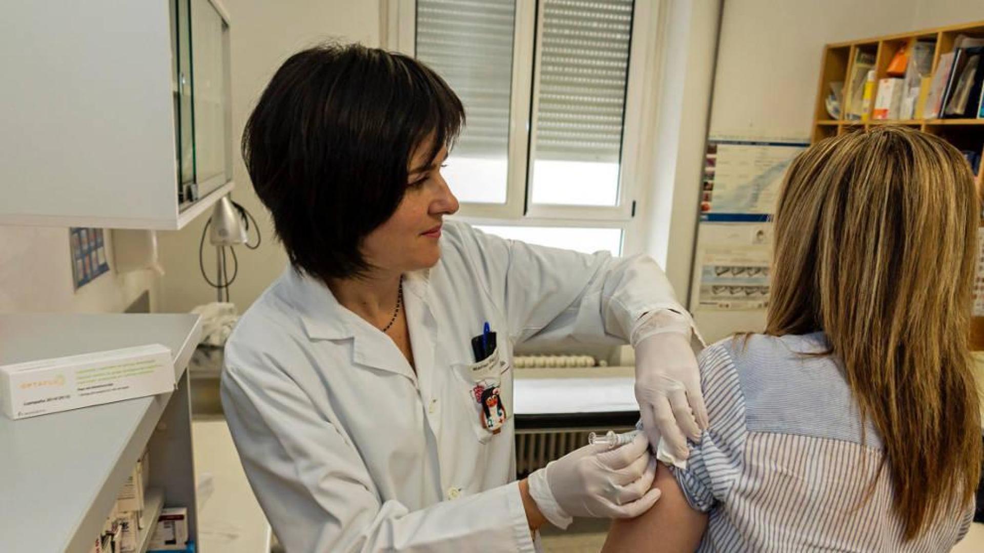 Una imagen tomada el miércoles en el centro de salud de Estella, donde comenzará la vacunación el lunes.