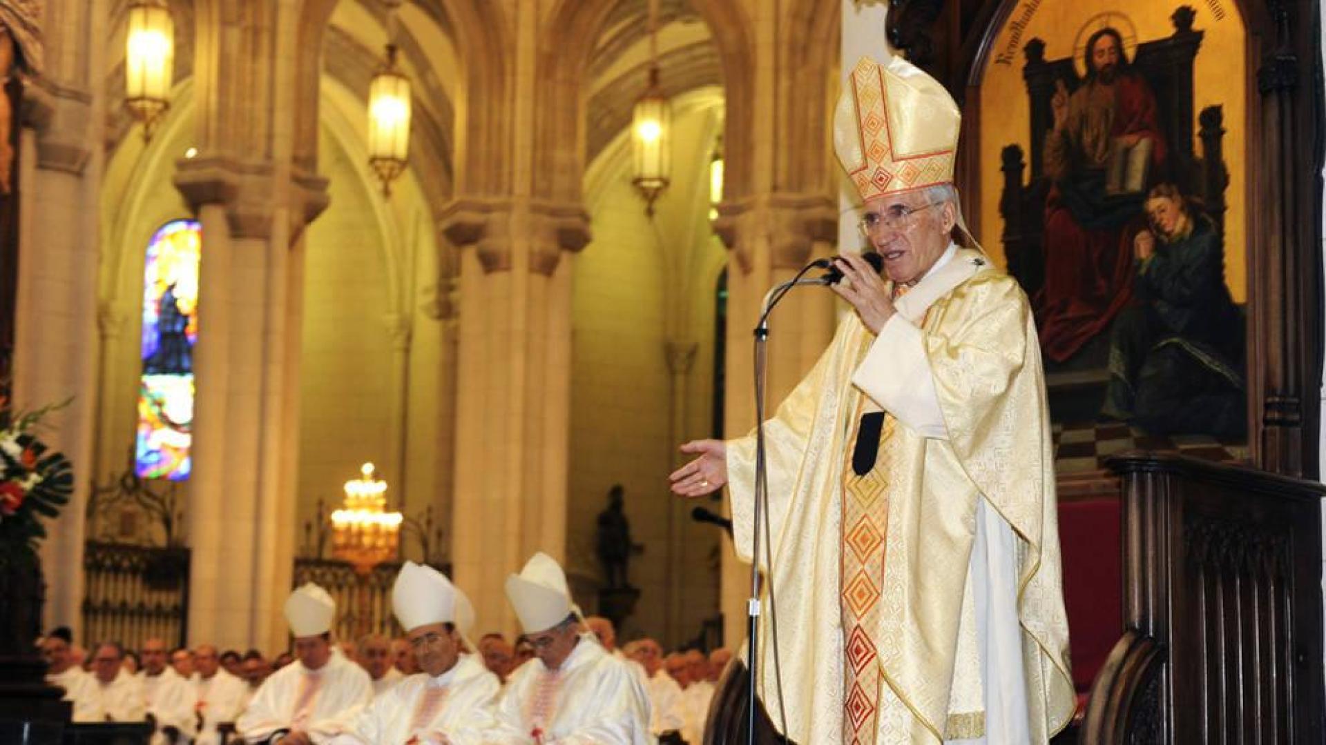 Rouco Varela se despide con una Eucaristía en La Almudena