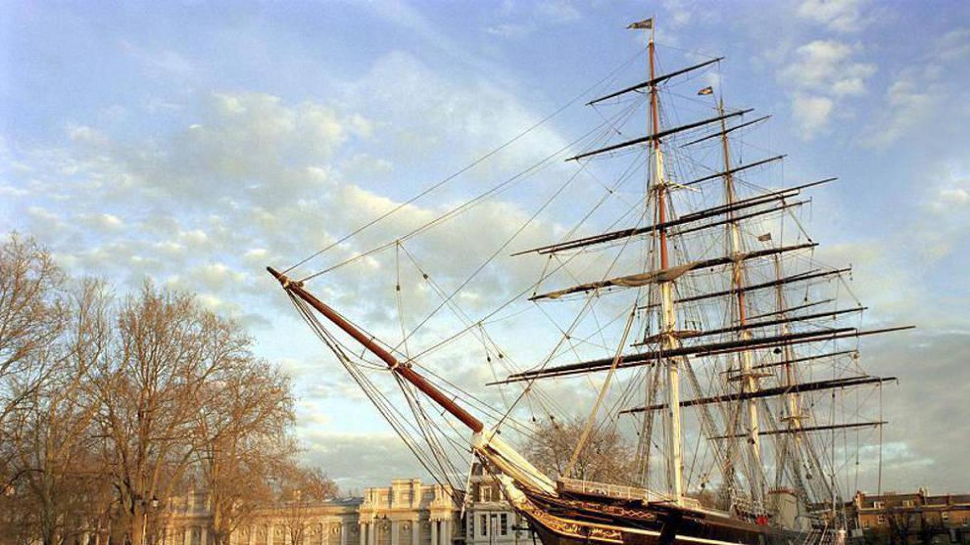 El Cutty Sark, velero del siglo XIX, sufre un nuevo incendio