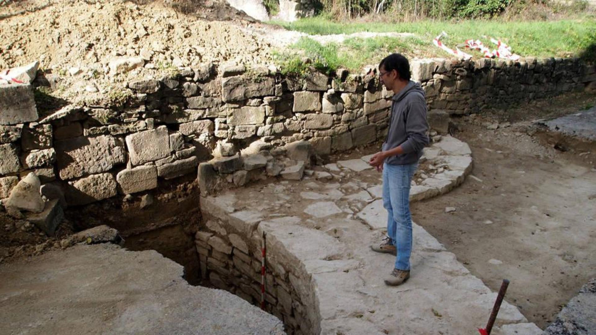 La iglesia románica de San Nicolás reaparece en Sangüesa