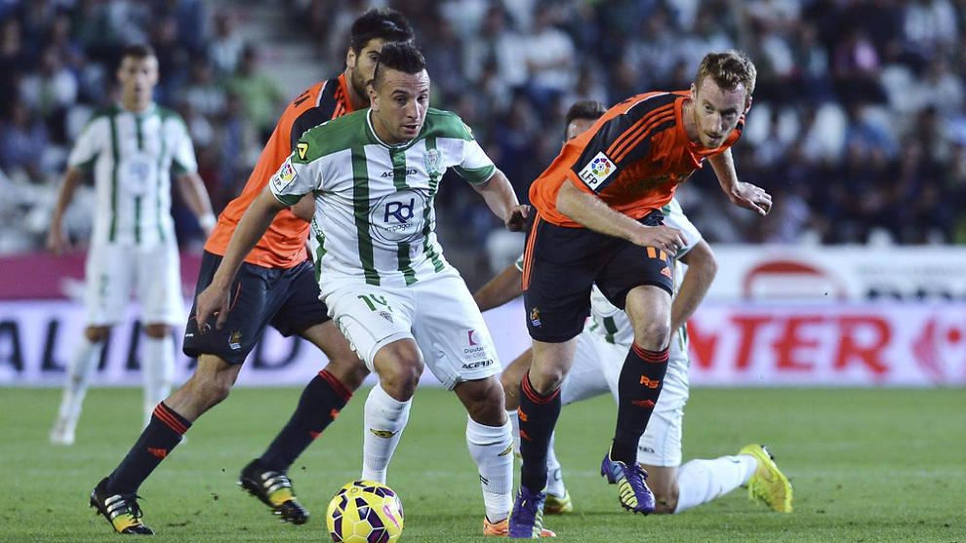 El Córdoba salva un punto a última hora ante la Real Sociedad