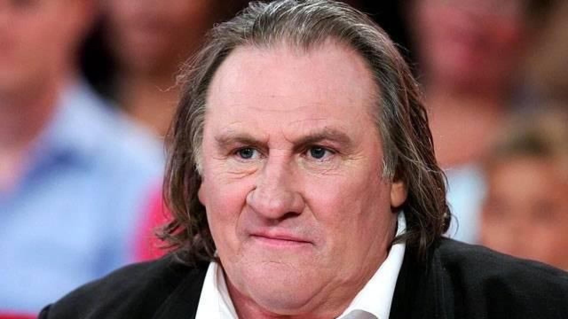 Gérard Depardieu, de banquete televisivo por España
