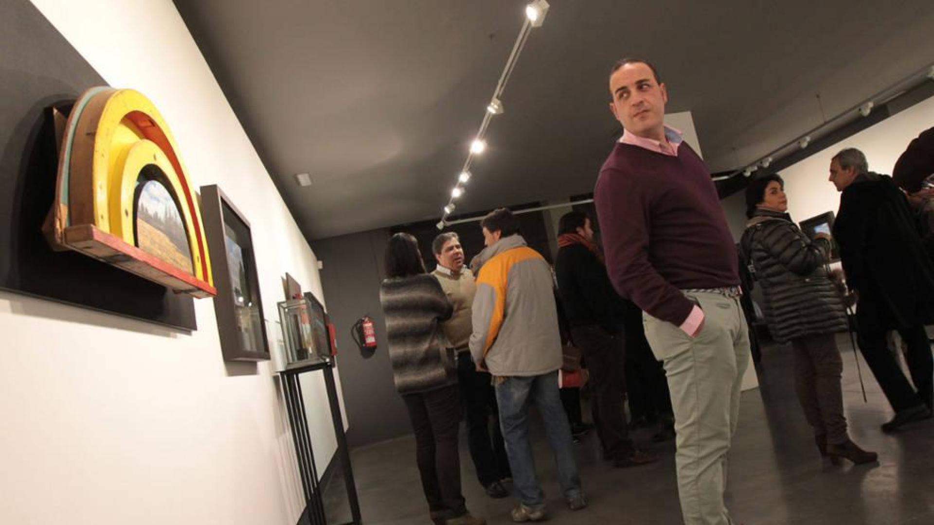 El pintor navarro Joseja Casado muestra sus paisajes en Tudela