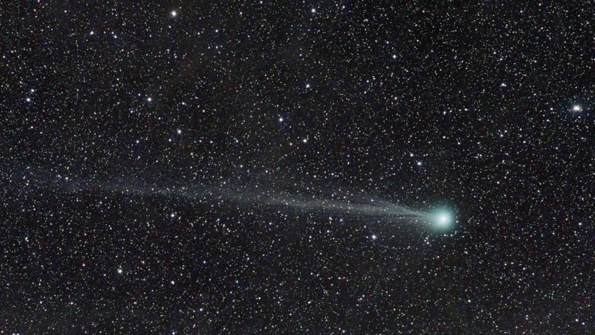 El cometa Lovejoy, visto desde España en su máximo brillo