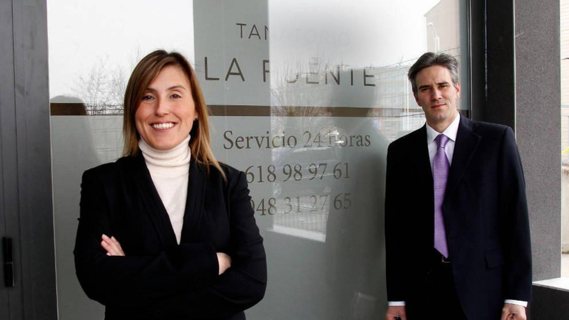 Dos olitenses ponen en marcha un nuevo tanatorio en Noáin